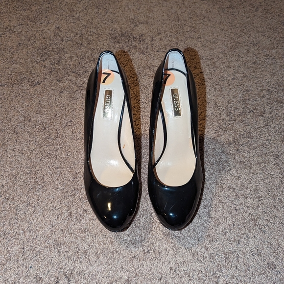 Guess Black High Heels Size 7 - Picture 4 of 4